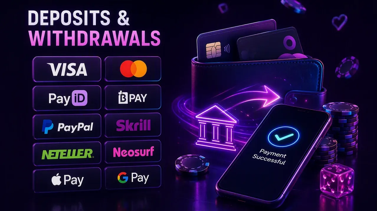 WinSpirit Casino Payment Methods — Deposits and Withdrawals in Australian Dollars